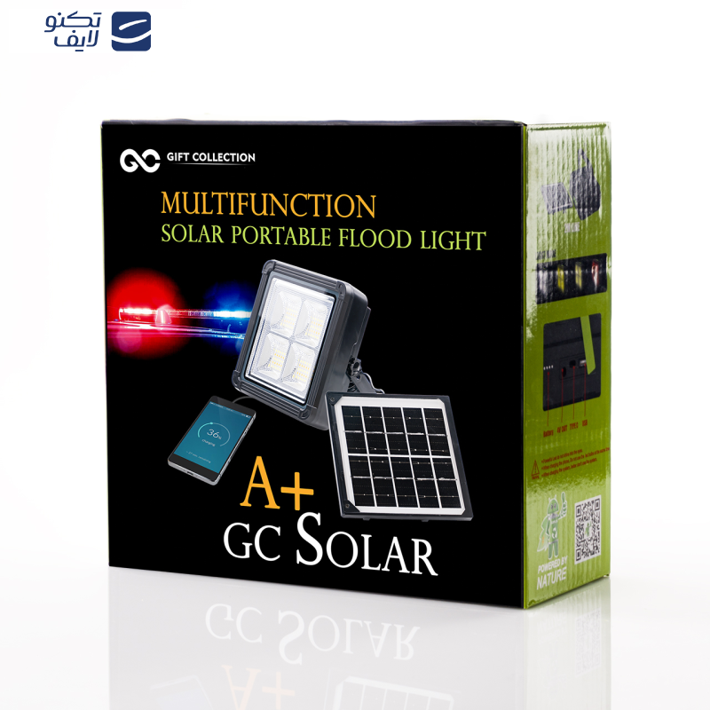 پروژکتور قابل حمل 100 وات گیفت کالکشن مدل +GC Solar A