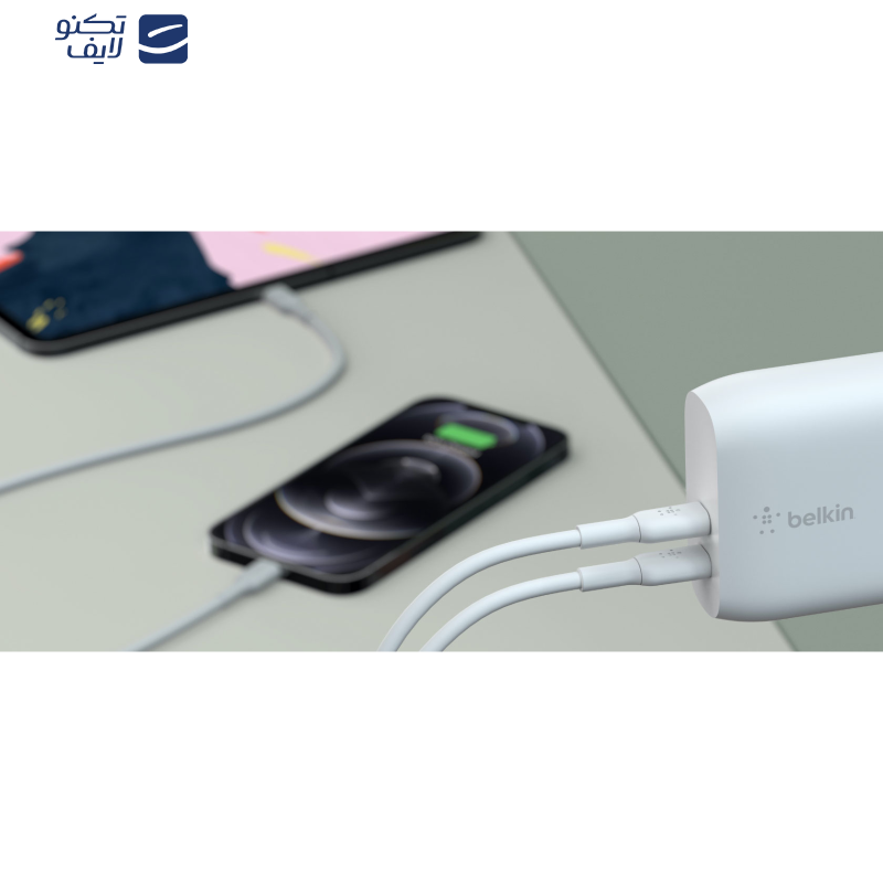 شارژر دیواری بلکین مدل  WCB006vfWH BOOST شارژر دیواری بلکین مدل  WCB006vfWH BOOST