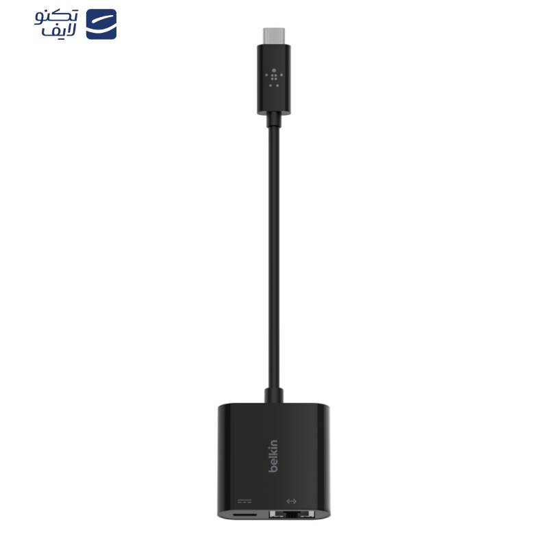 مبدل USB-C به Ethernet بلکین مدل INC001btBK مبدل USB-C به Ethernet بلکین مدل INC001btBK