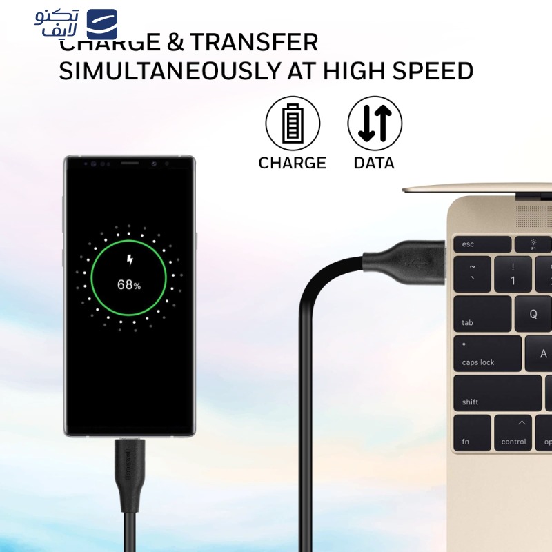 کابل تبدیل USB به microUSB هانیول مدل HC000022 طول 1.2 متر کابل تبدیل USB به microUSB هانیول مدل HC000022 طول 1.2 متر
