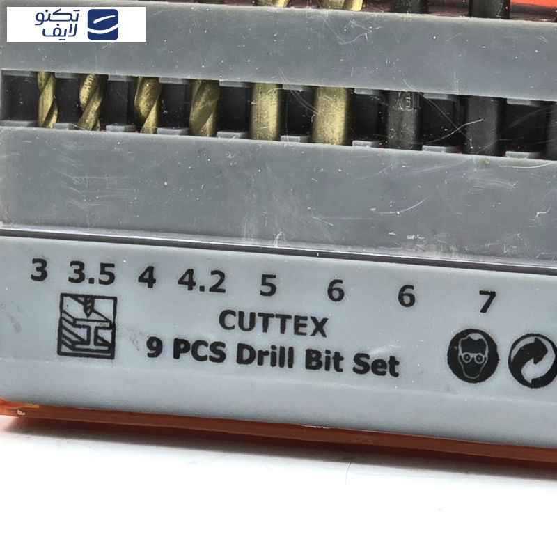 مته باس مدلDrill Bit Set مخصوص چوب ودیوار مجموعه 9 عددی
