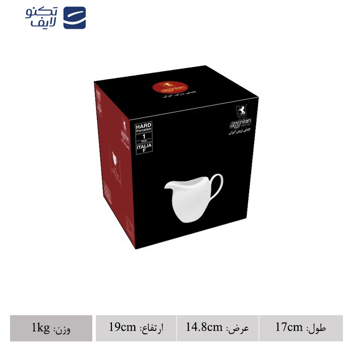 پارچ چینی زرین ایران مدل مدرن درجه یک پارچ چینی زرین ایران مدل مدرن درجه یک
