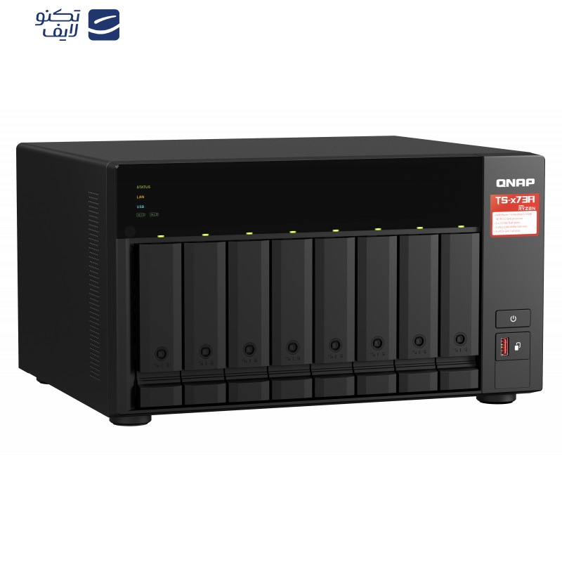 ذخیره ساز تحت شبکه کیونپ مدل TS-873A-8G ذخیره ساز تحت شبکه کیونپ مدل TS-873A-8G