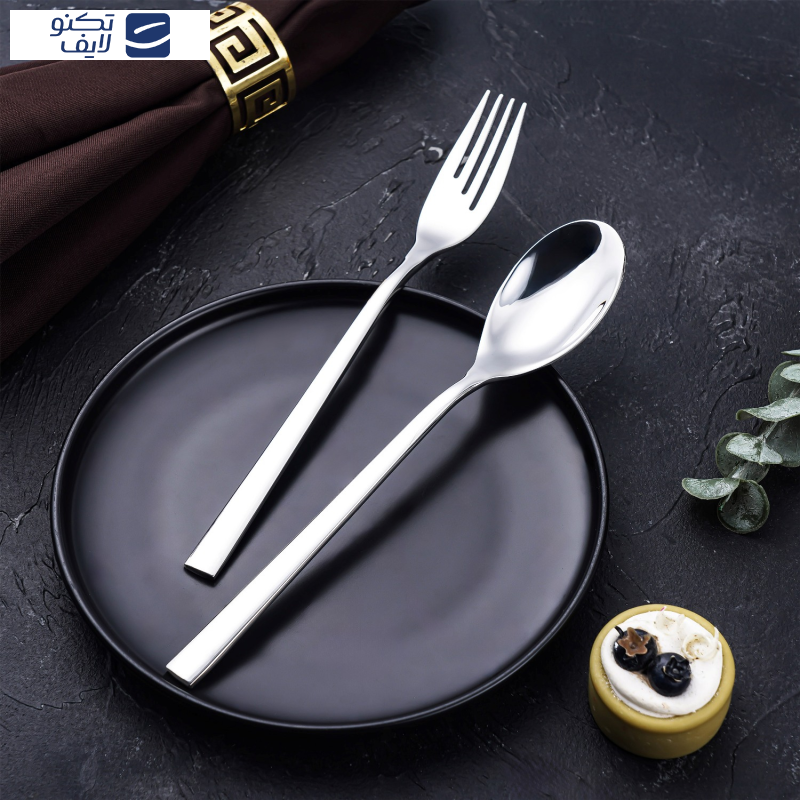 سرویس قاشق و چنگال 12 پارچه 6 نفره جی فی نی مدل 10 سرویس قاشق و چنگال 12 پارچه 6 نفره جی فی نی مدل 10