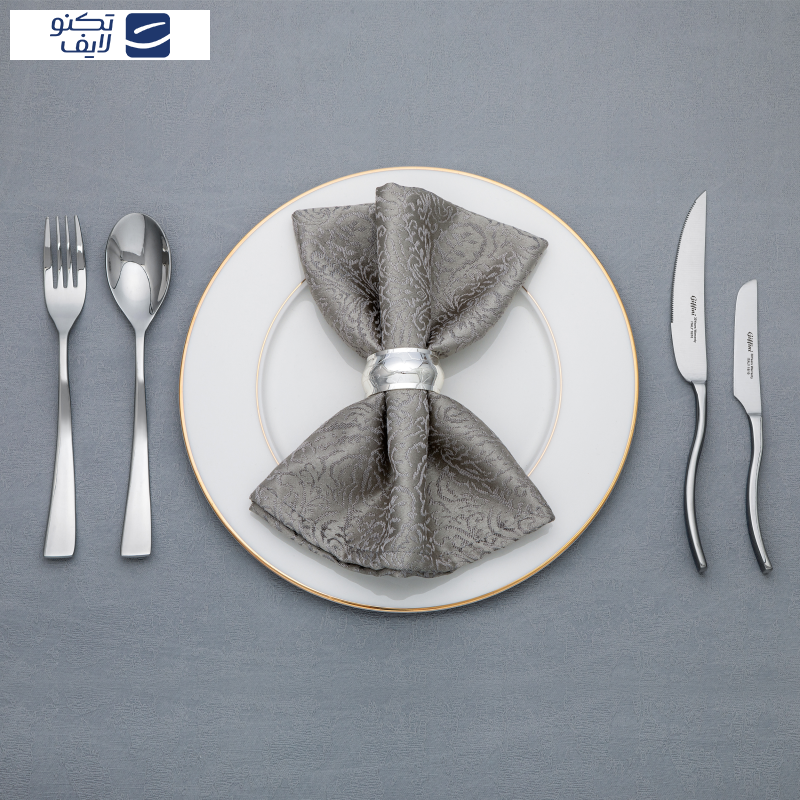 سرویس قاشق و چنگال 142 پارچه جی فی نی مدل 185M سوپر لاکچری سرویس قاشق و چنگال 142 پارچه جی فی نی مدل 185M سوپر لاکچری