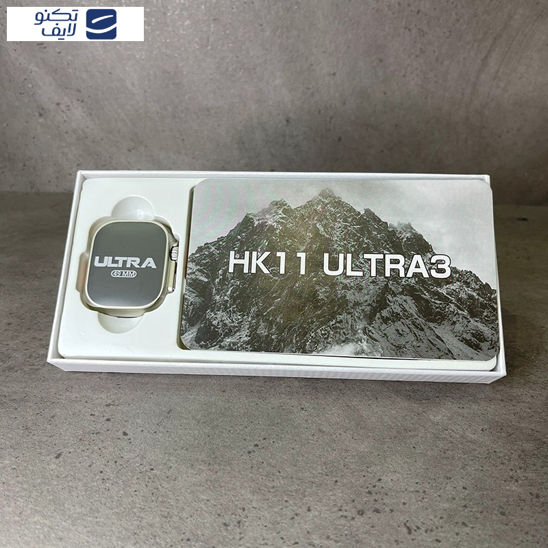 ساعت هوشمند 2.02 اینچی ویرفیت مدل HK 11 ULTRA3 با بند سیلیکونی ساعت هوشمند 2.02 اینچی ویرفیت مدل HK 11 ULTRA3 با بند سیلیکونی