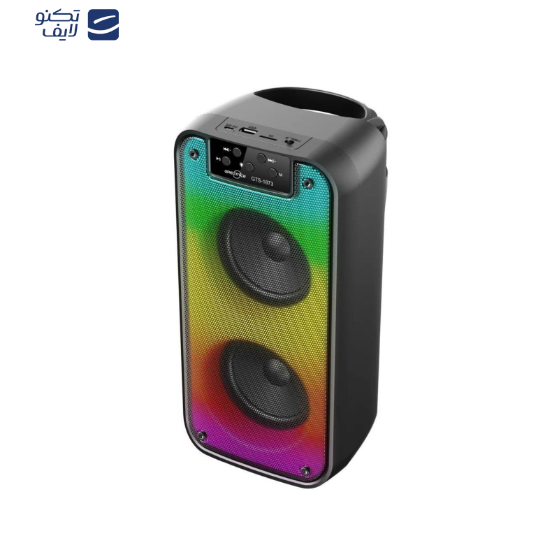 اسپیکر بلوتوثی قابل حمل مدل GTS-1873 اسپیکر بلوتوثی قابل حمل مدل GTS-1873