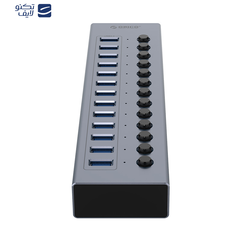 هاب 13پورت اوریکو مدل BT2U3-13AB هاب 13پورت اوریکو مدل BT2U3-13AB