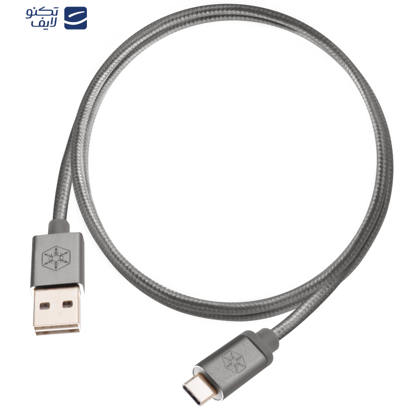 کابل تبدیل USB به USB-C سیلوراستون مدل CPU04 طول 1 متر