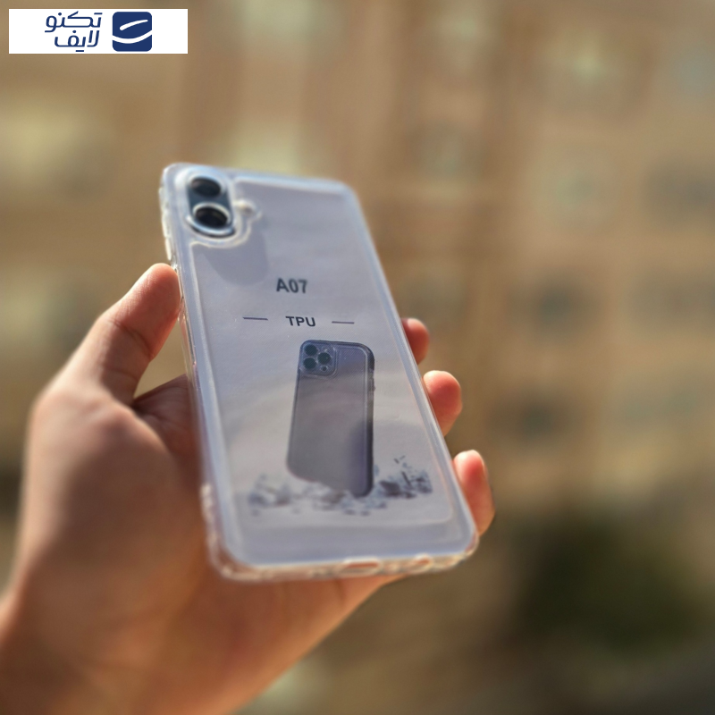 کاور زیفرند مدل ژله ای محافظ لنز مناسب برای گوشی موبایل سامسونگ Galaxy A07