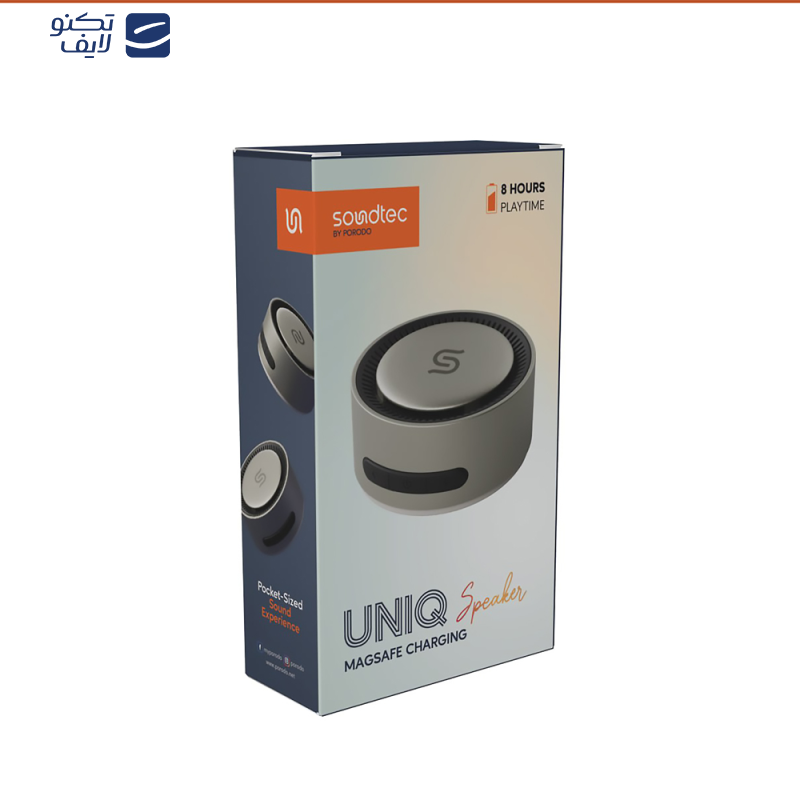 اسپیکر بلوتوثی قابل حمل پرودو مدل Uniq اسپیکر بلوتوثی قابل حمل پرودو مدل Uniq