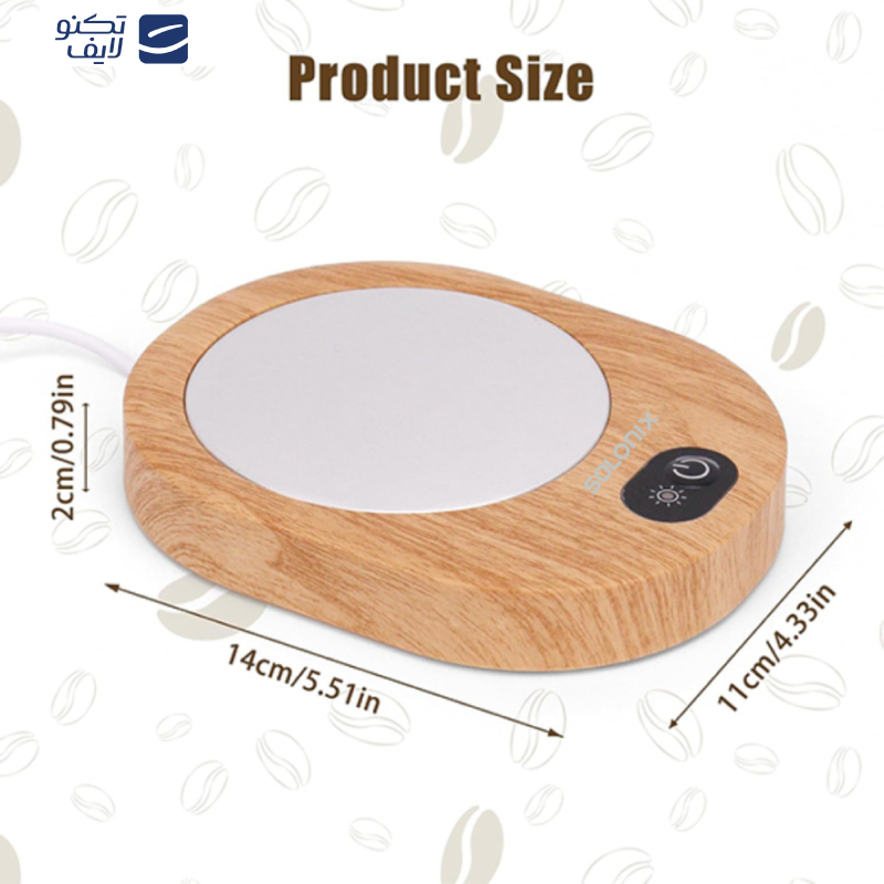 صفحه گرم کن برقی سولونیکس مدل GH-01 صفحه گرم کن برقی سولونیکس مدل GH-01