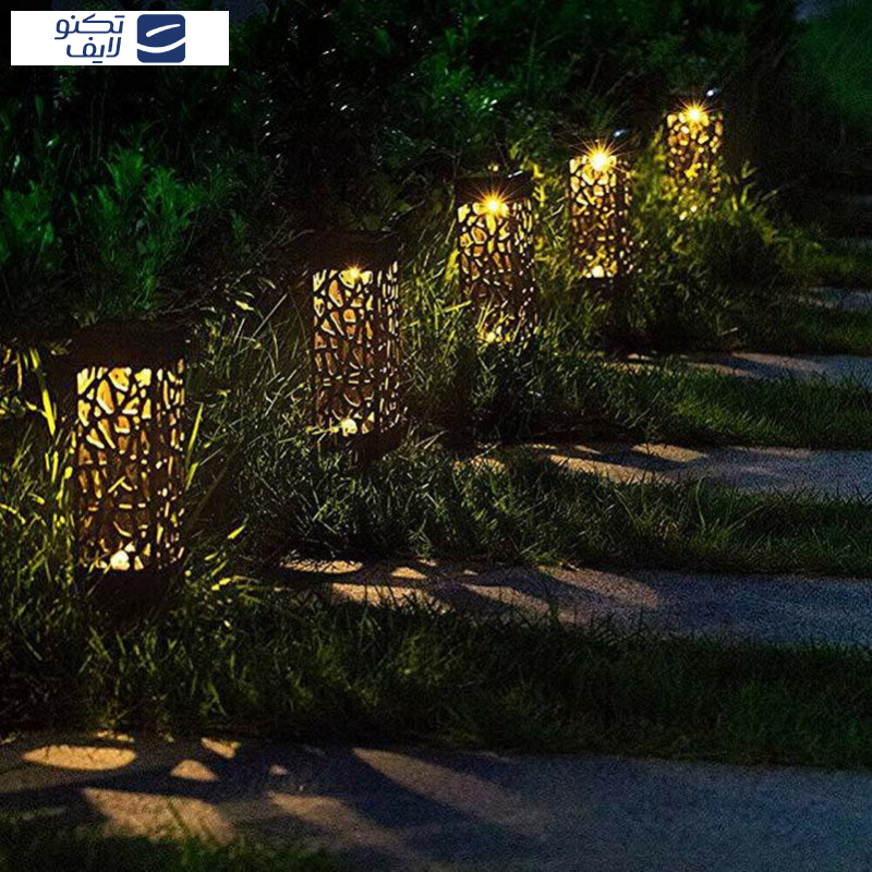 چراغ باغی خورشیدی سولونیکس مدل مکعب بسته 8 عددی چراغ باغی خورشیدی سولونیکس مدل مکعب بسته 8 عددی