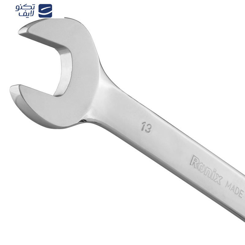 آچار یکسر تخت یک سر جغجغه رونیکس مدل RH-2163 سایز ۱۳