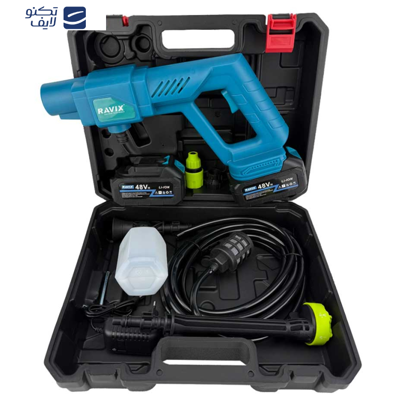 کارواش شارژی 50بار 48ولت راویکس مدل RX-48V