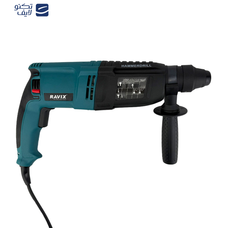 دریل بتن کن 26 میلی‌متری 850 وات راویکس مدل RV2603