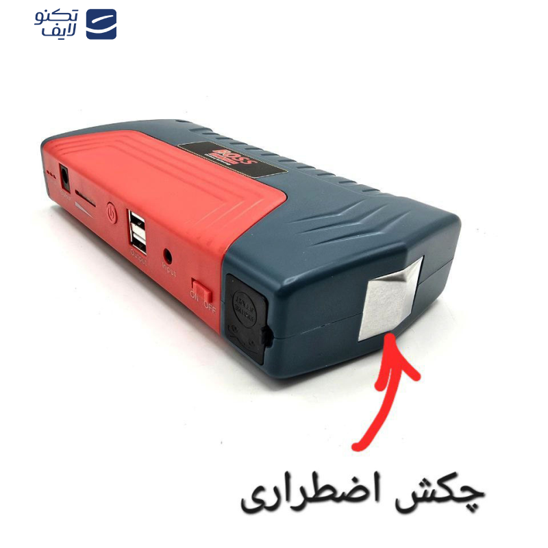 جامپ استارتر و کمپرسور فندکی باس مدل BS-124J