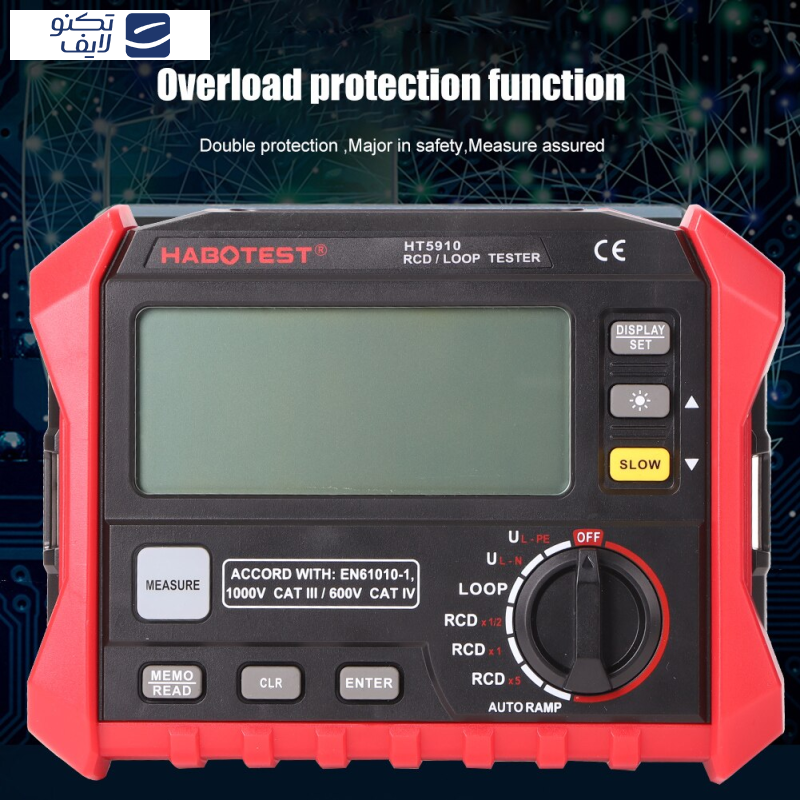دستگاه تستر RCD/LOOP هابوتست مدل HT5910 دستگاه تستر RCD/LOOP هابوتست مدل HT5910