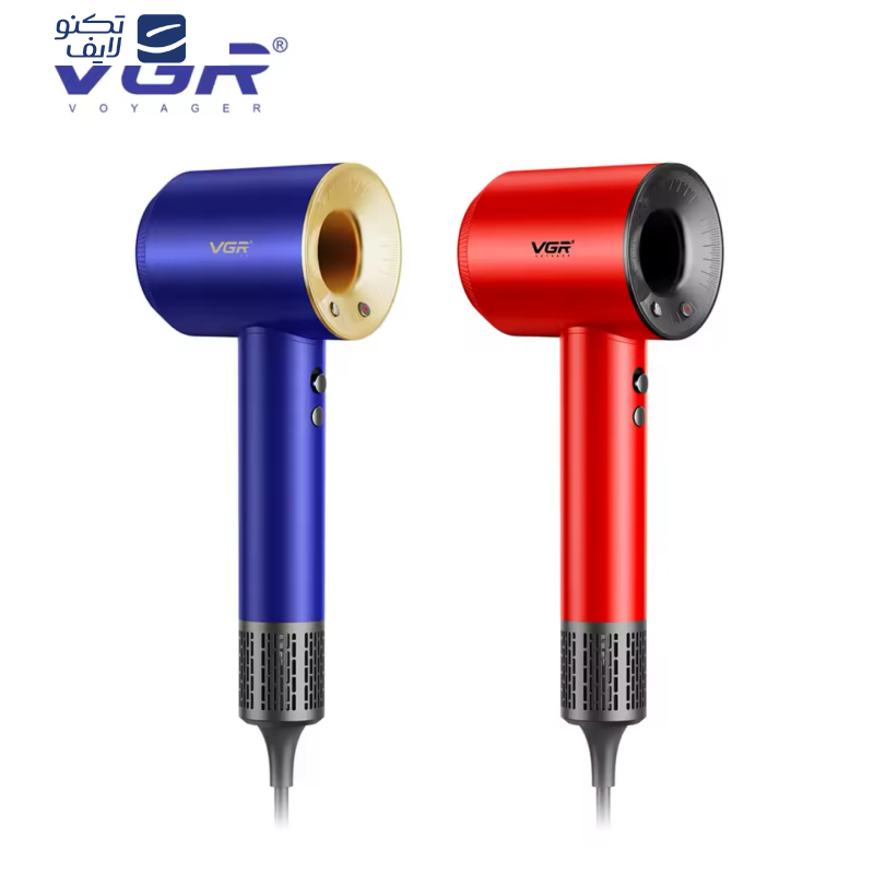 سشوار حرفه ای ۱۹۰۰ وات وی جی ار مدل v-445 سشوار حرفه ای ۱۹۰۰ وات وی جی ار مدل v-445