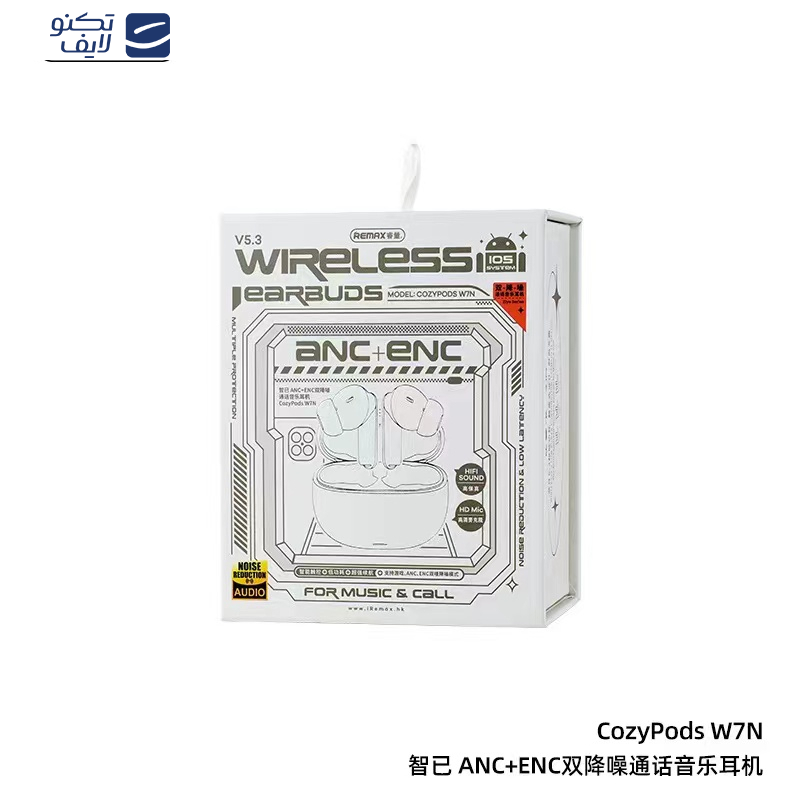 هندزفری بلوتوثی ریمکس مدل AirPod CozyPods W7N