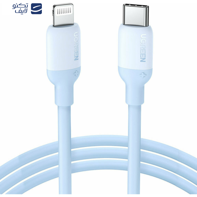 کابل تبدیل USB-C به لایتنینگ یوگرین مدل US387 طول 1 متر کابل تبدیل USB-C به لایتنینگ یوگرین مدل US387 طول 1 متر