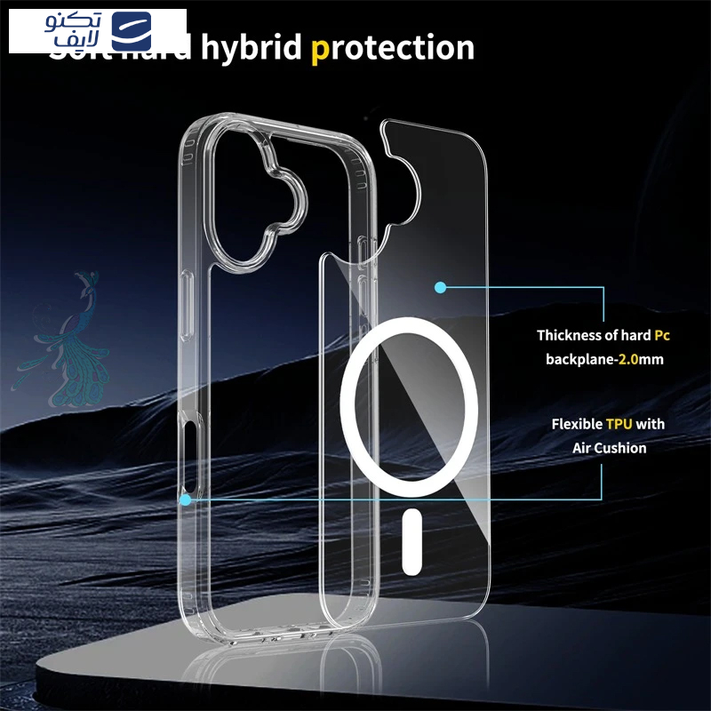 کاور پیکوک مدل AntiMag مناسب برای گوشی موبایل اپل iPhone 17 کاور پیکوک مدل AntiMag مناسب برای گوشی موبایل اپل iPhone 17