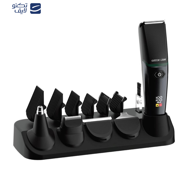 ست ماشین اصلاح موی سر و صورت گرین لاین مدل 5in1 Grooming ست ماشین اصلاح موی سر و صورت گرین لاین مدل 5in1 Grooming