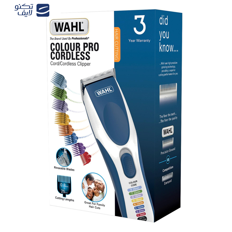ماشین اصلاح موی سر وال مدل COLOUR PRO CORDLESS Clipper ماشین اصلاح موی سر وال مدل COLOUR PRO CORDLESS Clipper