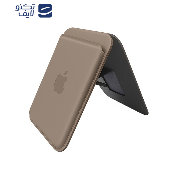 کیف لوازم جانبی مدل Leather wallet magsafe