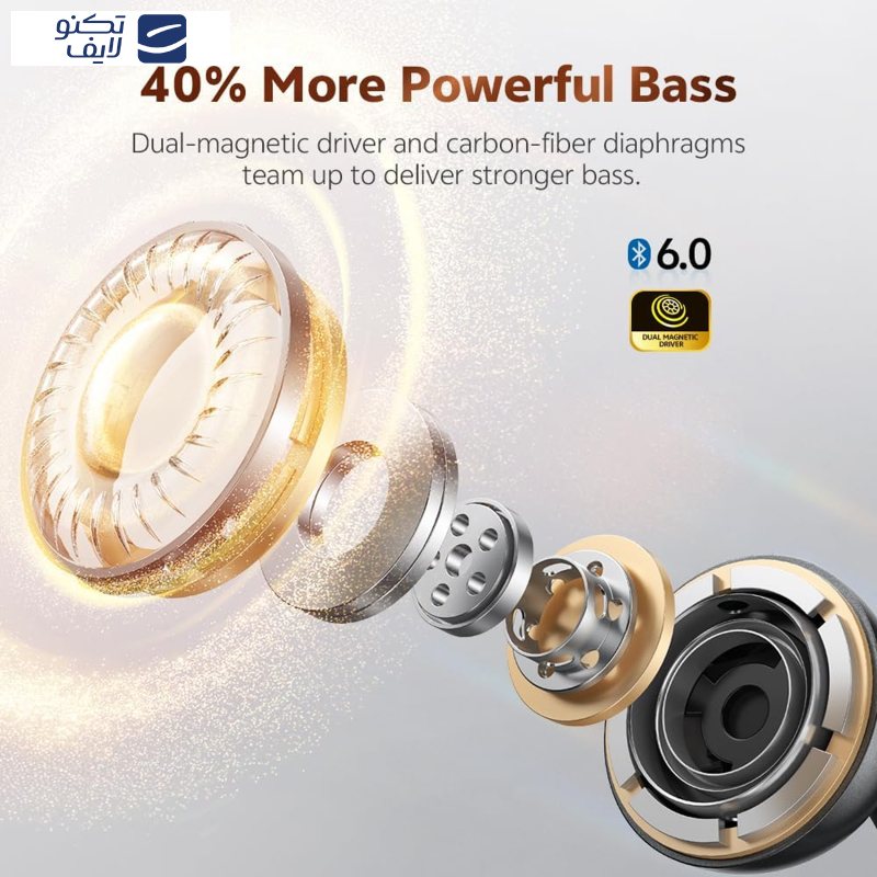 هدفون بلوتوثی کیو سی وای مدل Crossky C50