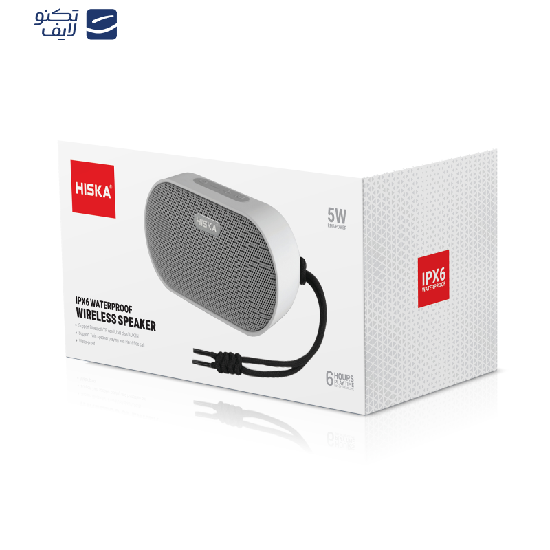 اسپیکر بلوتوثی قابل حمل هیسکا مدل B23 اسپیکر بلوتوثی قابل حمل هیسکا مدل B23