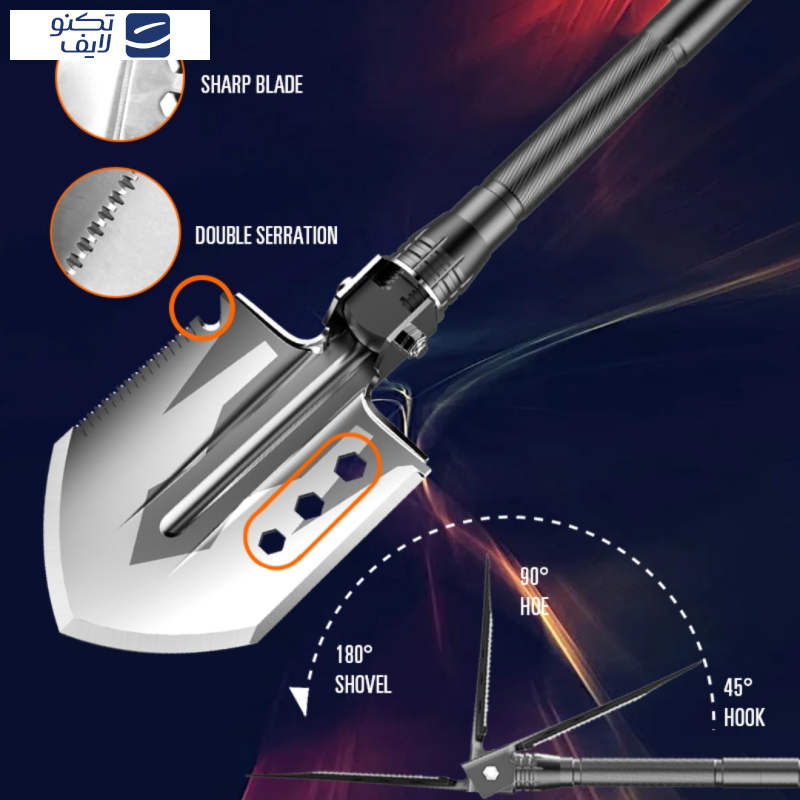 ابزار کمپینگ مدل TD14-C مجوعه 14 عددی