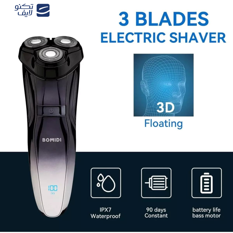 ماشین اصلاح موی صورت بمیدی مدل Electric M5 ماشین اصلاح موی صورت بمیدی مدل Electric M5
