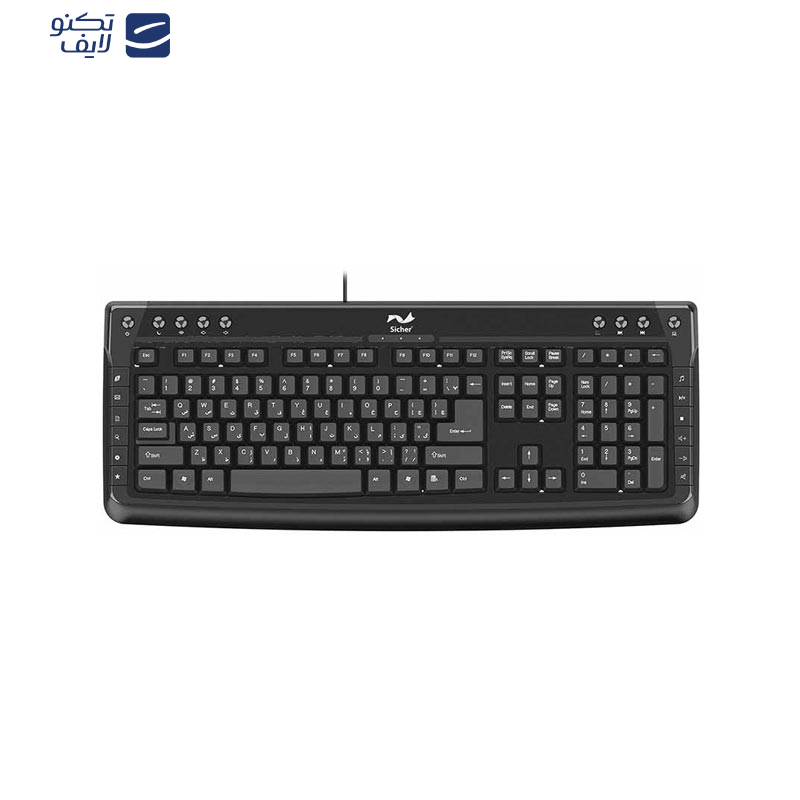 کیبورد زیچر مدل KB120 کیبورد زیچر مدل KB120