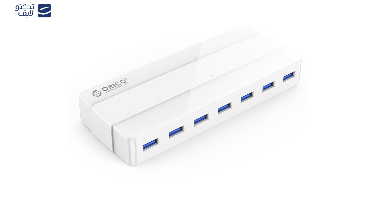هاب 7 پورت USB 3.0 اوریکو مدل H7928-U3-V1 هاب 7 پورت USB 3.0 اوریکو مدل H7928-U3-V1