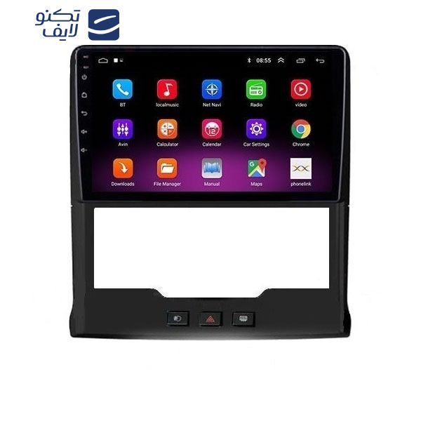 پخش کننده تصویری خودرو مدل Burmester مناسب برای پراید 111