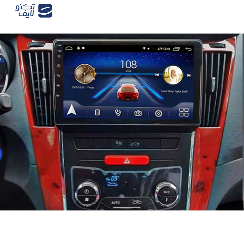 پخش کننده تصویری خودرو مدل Burmester مناسب برای دنا پلاس