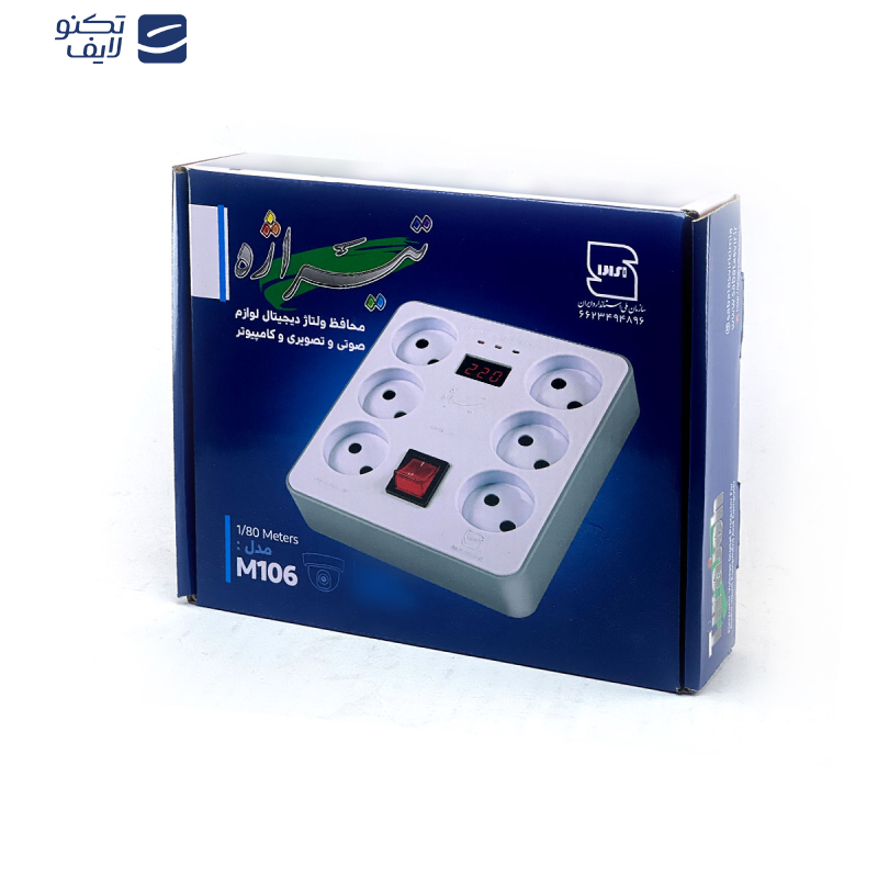 محافظ ولتاژ تیراژه مدل M106 محافظ ولتاژ تیراژه مدل M106