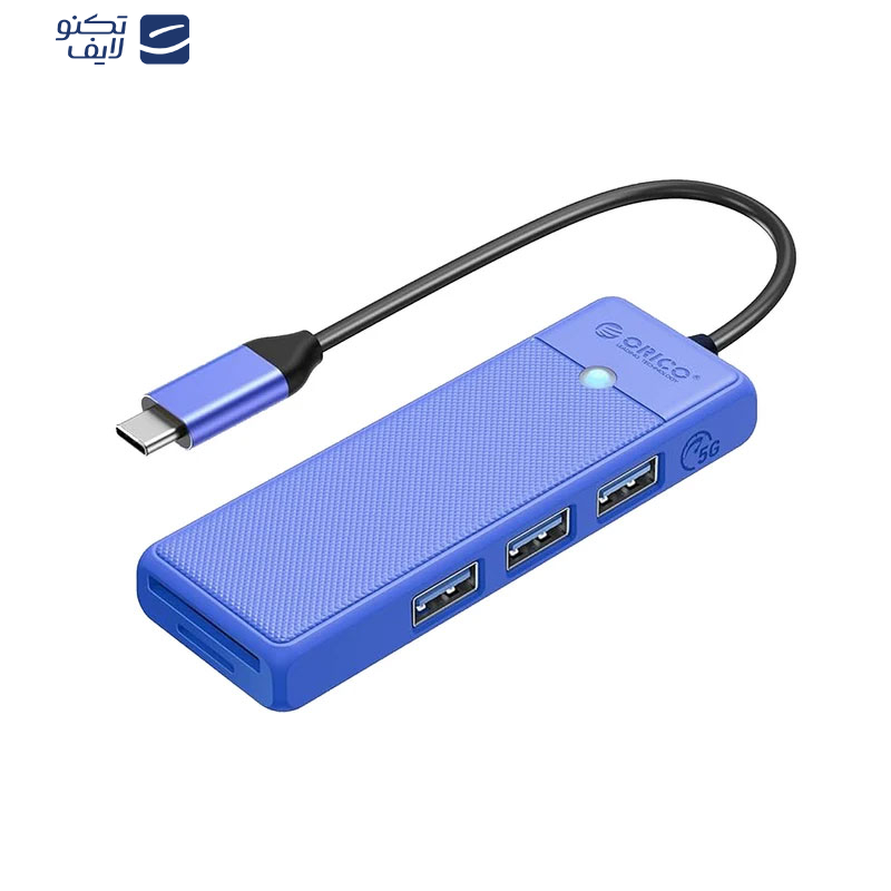 هاب 3 پورت USB-C اوریکو مدل PAPW3AT-C3-10 هاب 3 پورت USB-C اوریکو مدل PAPW3AT-C3-10