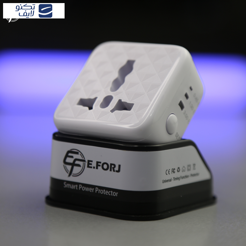 محافظ ولتاژ هوشمند ایفورج مدل ST-01 محافظ ولتاژ هوشمند ایفورج مدل ST-01