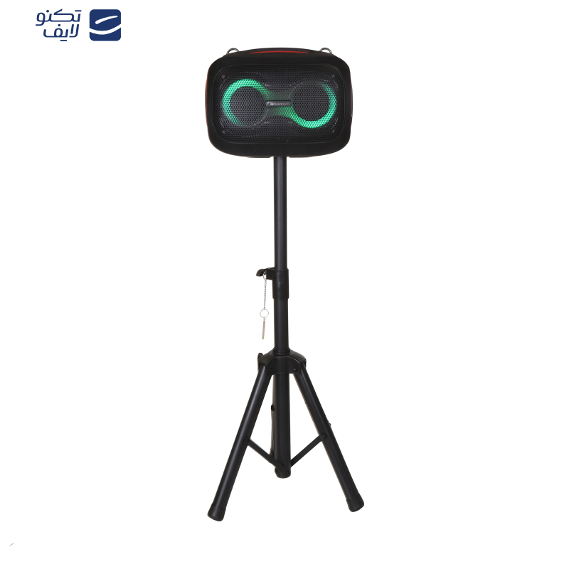 اسپیکر بلوتوثی قابل حمل ناکامیچی مدل MORSE 500 به همراه سه پایه اسپیکر بلوتوثی قابل حمل ناکامیچی مدل MORSE 500 به همراه سه پایه