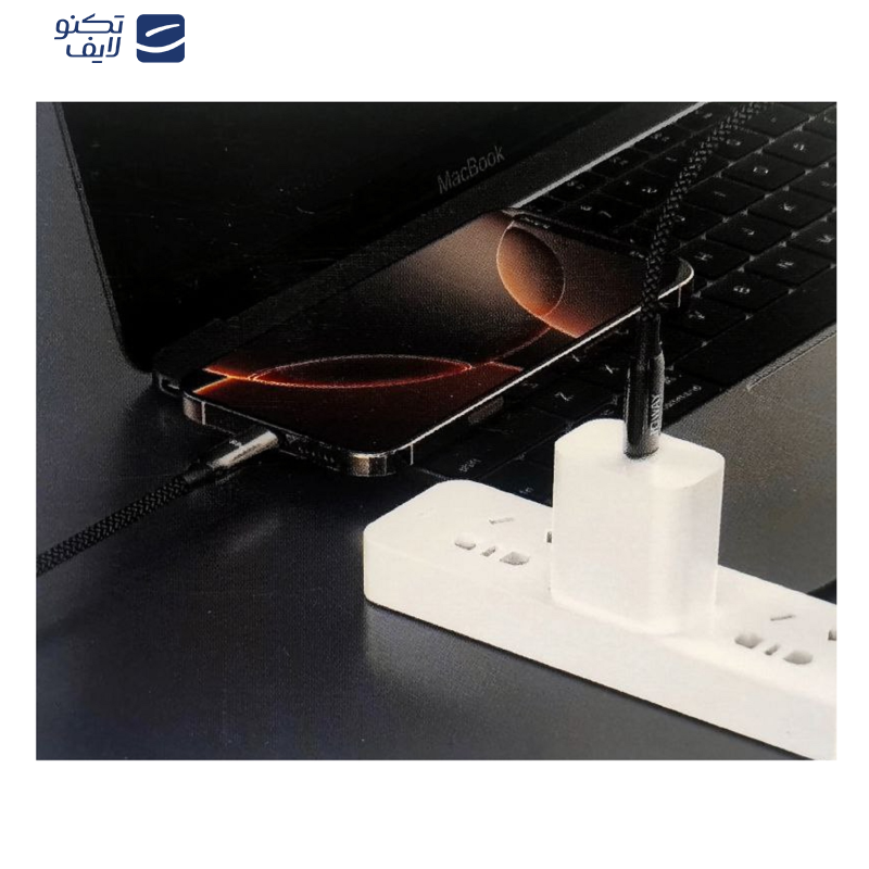 کابل تبدیل USB-C جووی مدل CC-173 طول 1 متر کابل تبدیل USB-C جووی مدل CC-173 طول 1 متر