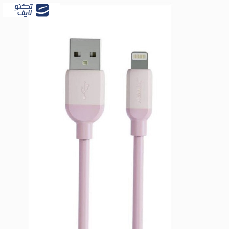 کابل تبدیل USB به لایتنینیگ جووی مدل LI-192 طول یک متر کابل تبدیل USB به لایتنینیگ جووی مدل LI-192 طول یک متر