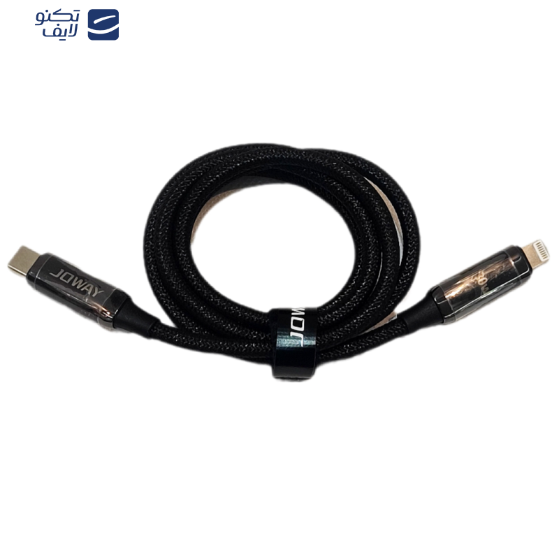 کابل تبدیل USB-C به لایتنینگ جووی مدل LI-173 طول 1 متر کابل تبدیل USB-C به لایتنینگ جووی مدل LI-173 طول 1 متر