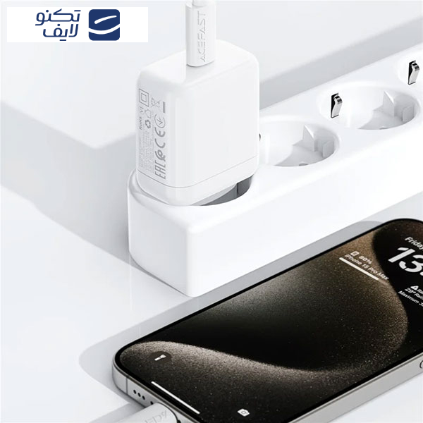 شارژر دیواری 20 وات ایس فست مدل A130 شارژر دیواری 20 وات ایس فست مدل A130