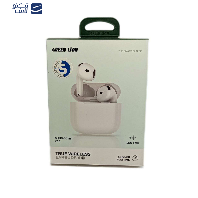 هدفون بلوتوثی گرین لاین مدل True wireless earbuds 4 g1 هدفون بلوتوثی گرین لاین مدل True wireless earbuds 4 g1