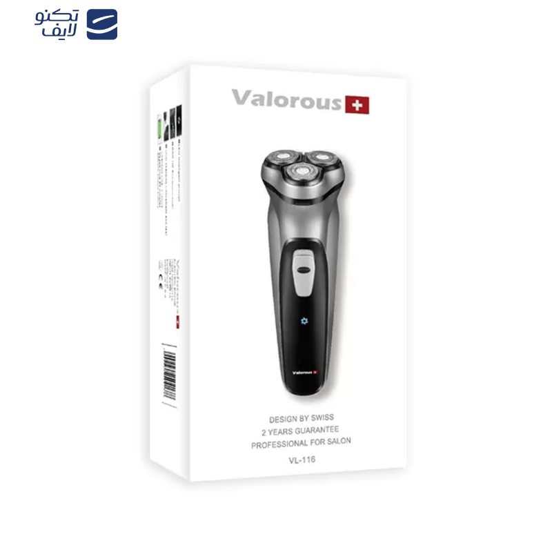 ماشین اصلاح موی صورت شارژی والوروس مدل VL-116 ماشین اصلاح موی صورت شارژی والوروس مدل VL-116