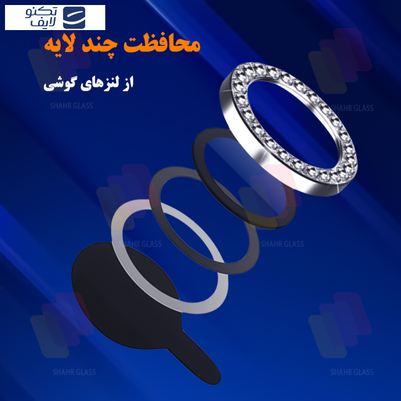 محافظ لنز دوربین شیشهای شهر گلس مدل NRIS20 مناسب برای گوشی موبایل شیائومی Poco C75 محافظ لنز دوربین شیشهای شهر گلس مدل NRIS20 مناسب برای گوشی موبایل شیائومی Poco C75