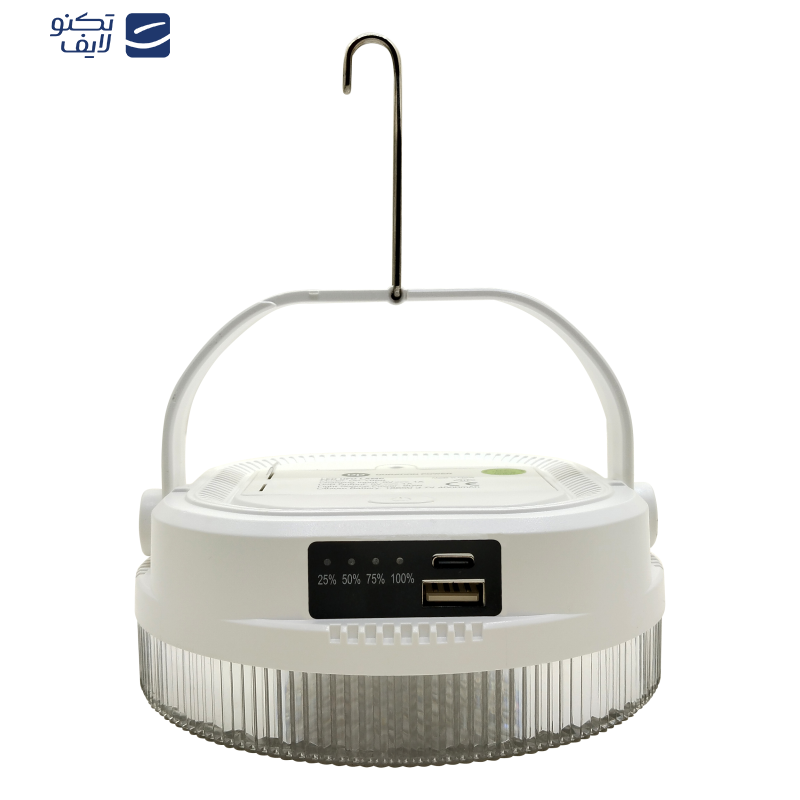 چراغ آویز چادر دی پی مدل 7858-80W چراغ آویز چادر دی پی مدل 7858-80W