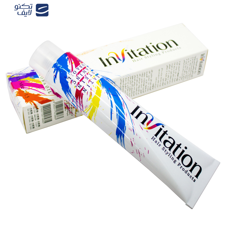رنگ مو اینویتیشن شماره 5.4 حجم 120 میلی لیتر رنگ قهوه ای مسی روشن رنگ مو اینویتیشن شماره 5.4 حجم 120 میلی لیتر رنگ قهوه ای مسی روشن